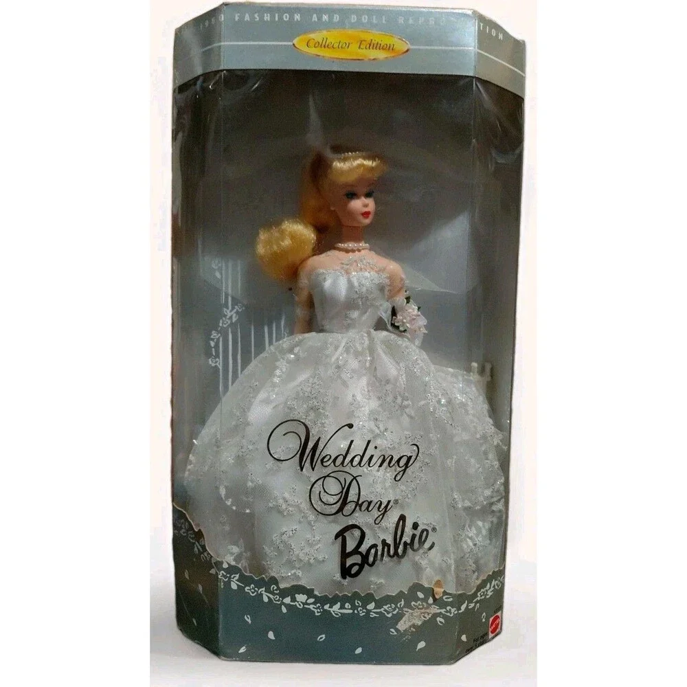 Vintage 1996 Wedding Day Barbie Collector Edition Mattel Still In Box